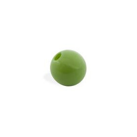 CRYSTAL OPAQUE BALL 8MM FINE DRILL 09 PISTACHIO (ID 1MM)