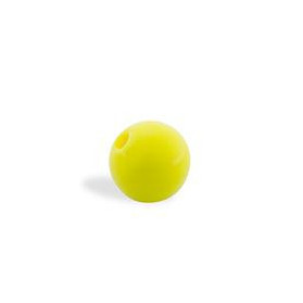 CRYSTAL OPAQUE BALL 8MM FINE DRILL 17 YELLOW (ID 1MM)