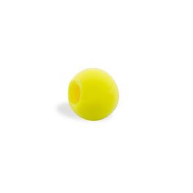 CRYSTAL OPAQUE BALL 8MM DRILL 2MM 17 YELLOW
