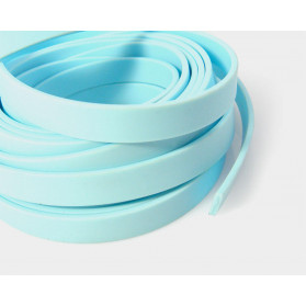 TURQUOISE COLOR FLAT RUBBER