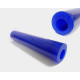 TUBO CERA AZUL DESCENTRADO 150x27 mm