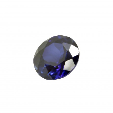 SYNTHETIC BLUE SAPPHIRE ROUND CUT
