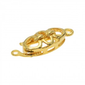 SILVER 925 CLASP GOLDPLATED