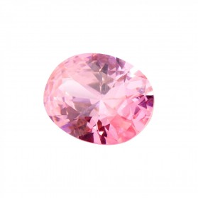 circonita rosa oval,circonita rosa,piedra sintetica, piedras, sintéticas,piedras sintéticas talla oval facetadas