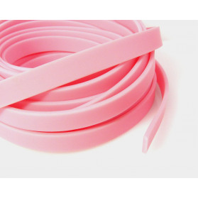 PINK COLOR 10X2 FLAT RUBBER
