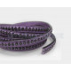 CUERO CHATONES CRISTAL 6x2