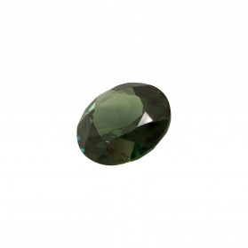 GREEN TOURMALINE SYNTHETIC SPINEL ROUND CUT