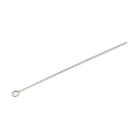 STERLING SILVER PIN 50MM WITH JUMPRING
