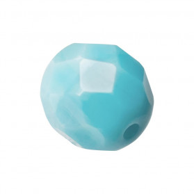 PERLE FACETTE 8MM 6302 TURQUOISE