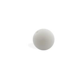 CRYSTAL OPAQUE BALL 8MM FINE DRILL 05 WHITE (ID 1MM)