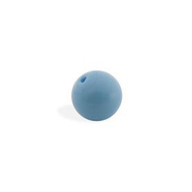 CRYSTAL OPAQUE BALL 8MM FINE DRILL 20 CELESTE (ID 1MM)