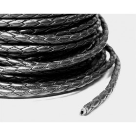 BRAIDED CORD BLACK COLOR