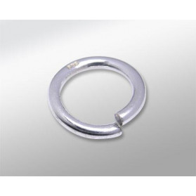 SILVER JUMP RING 10MM (ID 6MM) WIRE 1,5MM