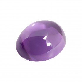 SYNTHETIC AMETHYST OVAL CABOCHON