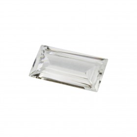 circonita blanca baguette,circonita blanca,piedras sintéticas talla baguette y rectangulo facetadas
