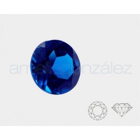 espinel azul redondo,espinel azul,piedras sinteticas ; piedras joyeria; rubi sintetico; zafiro sintetico;