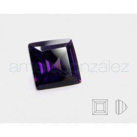 SYNTHETIC AMETHYST SQUARE SHAPE