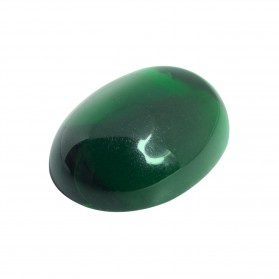 HARD MASS EMERALD SYNTHETIC CABOCHON OVAL