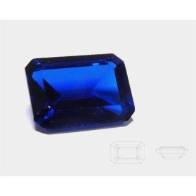 SYNTHETIC BLUE SPINEL, ESMERAD CUT