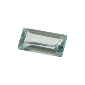 SYNTHETIC ACQUAMARINE SPINEL BAGUETTE CUT