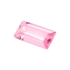 circonita rosa baguette,circonita rosa,piedras sintéticas talla baguette y rectangulo facetadas