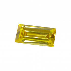 circonita amarilla baguette,circonita amarilla,piedras sintéticas talla baguette y rectangulo facetadas