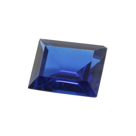 SYNTHETIC, BLUE SPINEL, RECTANGULE, CUT,