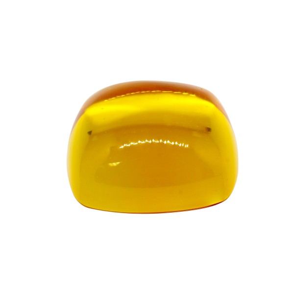 CABOCHON ANTIC HYDROTERMAL, SYNTHETIC CITRINE