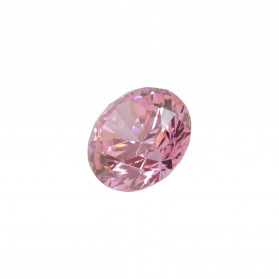 ZIRCONE ROSE TAILLE RONDE