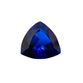 SYNTHETIC BLUE SPINEL TRILLION CUT