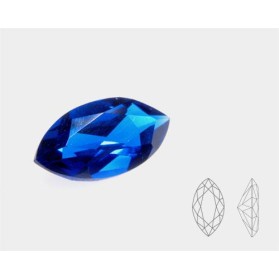 SYNTHETIC BLUE SPINEL MARQUISE CUT