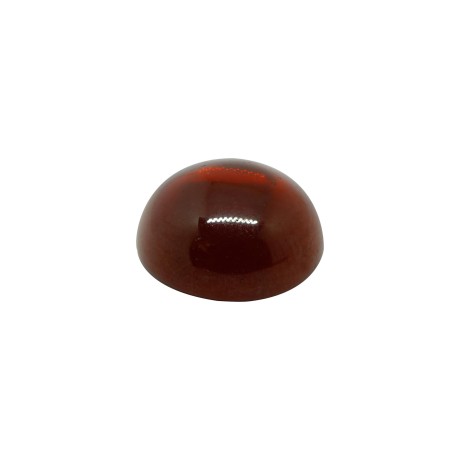 ROUND CABOCHON HYDROTHERMAL SYNTHETIC, GARNET COLOR