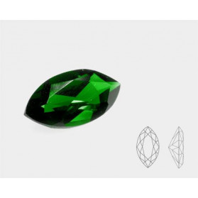 HARD MASS EMERALD SYNTHETIC MARQUISE CUT (NAVETTE CUT)