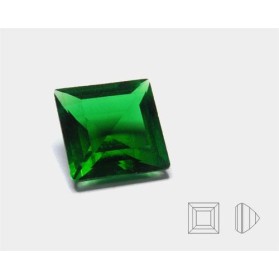 HARD MASS EMERALD SYNTHETIC SQUARE CUT