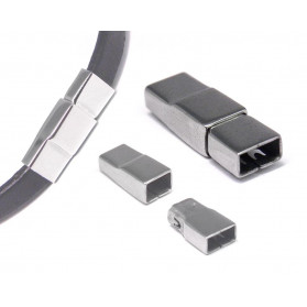 MAGNETIC STEEL CLASP 5X2,5MM TO CRIMP