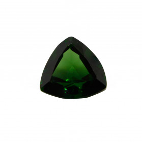 GREEN TOURMALINE SYNTHETIC SPINEL TRILLION CUT
