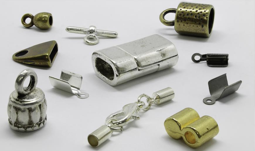 Metal clasps and endcaps